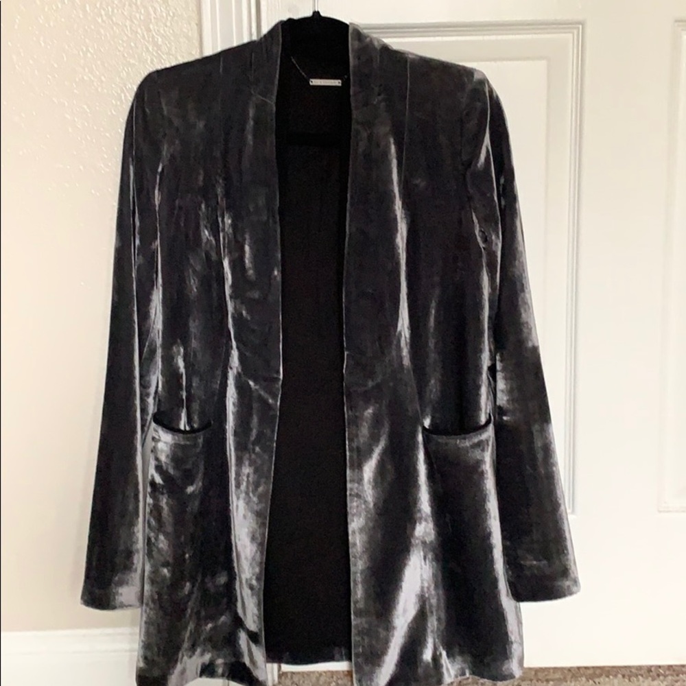 Velvet blazer one time used